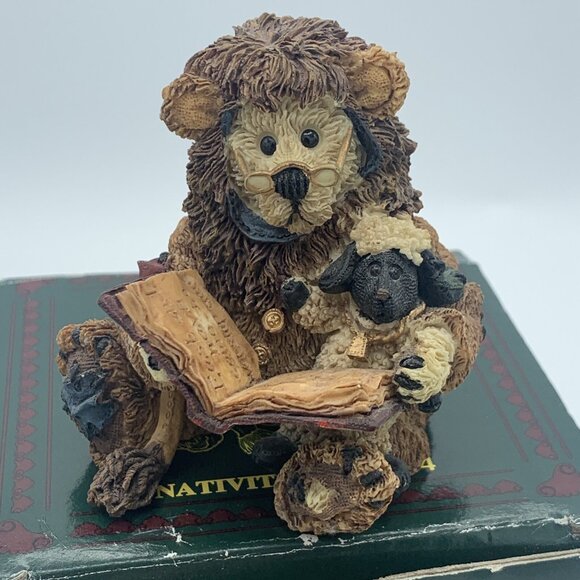 Boyds Bears & Friends Caledonia “The Narrator” #2412 Nativity Figurine w/ Box - Picture 2 of 6